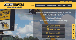 Desktop Screenshot of cerentals.com